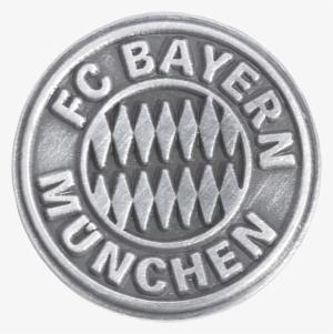 Fc Bayern Munchen Emblem Silver Pin Badge - Dream League Soccer 2018 Bayern Munich Logo #2744777