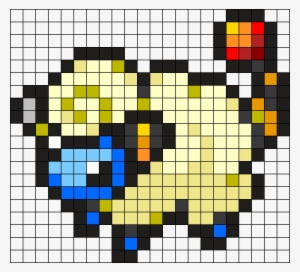Mareep Pokemon Bead Pattern Perler Bead Pattern / Bead - Pokemon Perler Beads Mareep #2745167