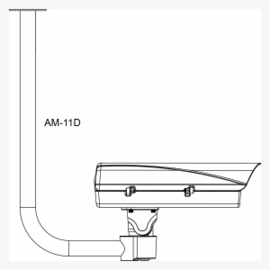 Vivotek Am 11d J Shape Mounting Bracket For Enclosure - Diagram #2745552