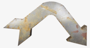 Grenfell Bent Vintage Metal Arrow #2746039