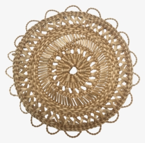 Scallop Edge Raffia Placemat - Raffia #2746153