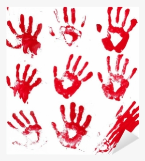 Halloween House Stickers Horror Blood Hands Window #2746772 Halloween House Stickers Horror Blood Hands Window #2746772