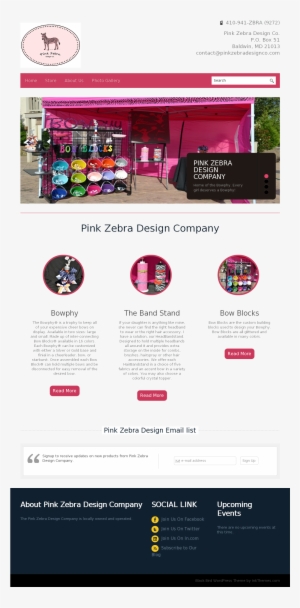 Pink Zebra Design Company Competitors, Revenue And - Web Page #2747700