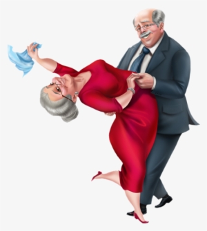Birthday Old Couples - Old Couple Dance Png #2748124
