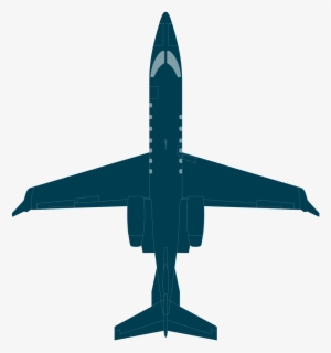 Learjet 70 Top View Cad - Lear 60 Top View #2748186