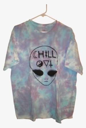 Alien Chill Out - Long-sleeved T-shirt #2748484