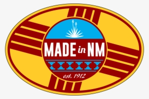 Made In Nm Oval Decal - Circle #2749014