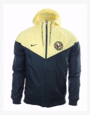 17-18 Club America Blue/yellow Windbreaker - Club America Windbreaker Jacket #2749253
