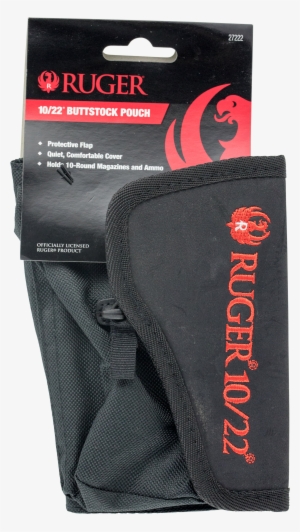 Allen 27222 Ruger Buttstock 10/22 Pouch Black Cordura #2749313