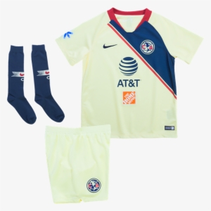 Club America 18/19 Youth/kids Home Kit By Nike - Club América #2749582