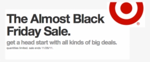 Target Almost Black Friday 2011 Online Sale Offers - Alhambra Eidos #2749966