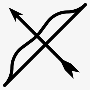 Bow And Arrow Vector - Bow Arrow Png Vector #2750017