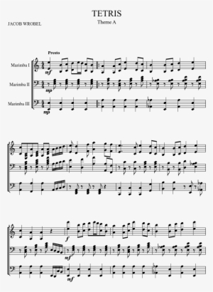 Tetris Sheet Music 1 Of 6 Pages - Nocturne French Horn Sheet Music #2751117