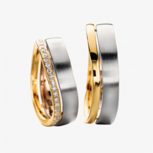 Wedding Bands/wedding Rings By Furrer Jacot With Diamonds - Wavy Wedding Rings #2751264