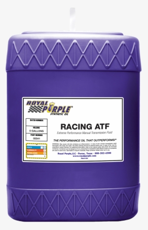 Racing Atf Automatic Transmission Fluid - Royal Purple Sae 5w-40 Motor Oil (5-gallon Pail) 05540 #2751860