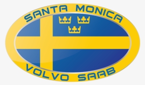Sm Volvo Saab - Monica Logo Car #2752031