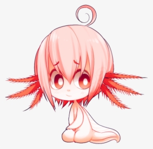 Axolotl Chibi By Kiwiboob - Kawaii Chibi Axolotl #2752383