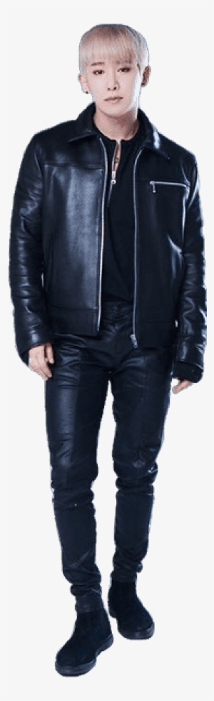 Wonho Is A Member Of Monsta X - Girls In Leather Jumpsuits #2752638