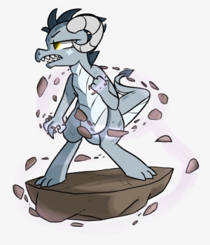 Themodpony, Bipedal, Dragon, Dragoness, Face Markings, - Cartoon #2753400