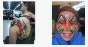 Dragon Paw Lady Facepainting And Sparkle Tattoos - Tattoo #2753434
