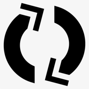 Round Arrows Vector - Png Rotate Icon #2753882
