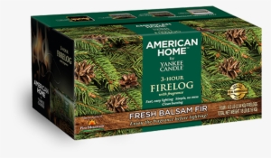 American Home By Yankee Candle Scented Firelog, 4-pack #2753994