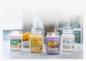 Four Yankee Candle Large Jar Candles - Candle #2754101