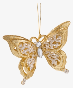 Butterfly With Clip, Gold - Rothenburg Ob Der Tauber #2754269