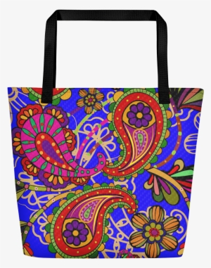 Large Tote Bag W Inside Pocket - Tote Bag #2754273