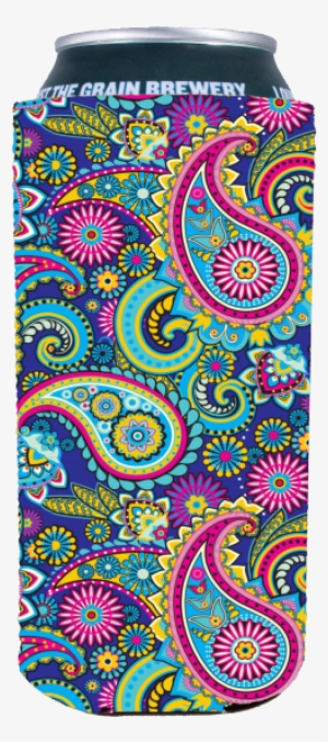 Coolie Junction Paisley Pattern 16 Oz. (pint) Can Coolie #2754294
