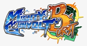 Mighty Gunvolt Burst Logo - Mighty Gunvolt Burst Gameplay #2754480