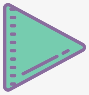 This Is A Picture Of The Play Button That You Would - Sign #2755344