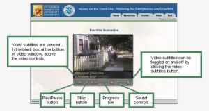Video Subtitlines Are Viewed In The Block Box At The - Fema #2755362