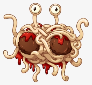 Flying Spaghetti Monster Vector Design, Vector Vector, - Flying Spaghetti Monster #2755412