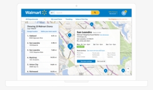 Redesign Of The Walmart Store Finder And Store Pages - Walmart #2755524