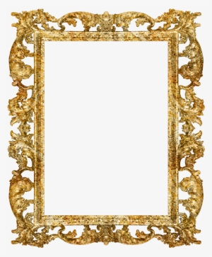 Frame Baroque Flowery To Cut Photo Frame - Picture Frame #2755773