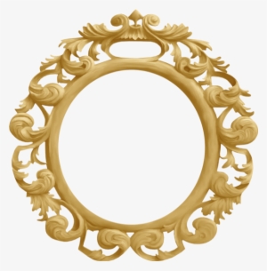 Cadre Rond Baroque - Cadre Rond Png #2755806