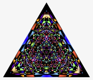 This Free Icons Png Design Of Abstract Chromatic Triangle #2756388