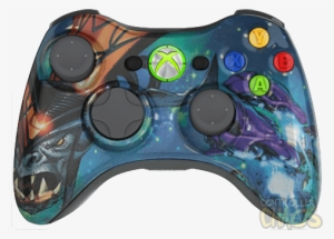 Authentic Microsoft Quality - Halo 3 Wireless Controller Covenant Xbox 360 #2756510