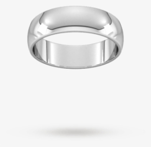 6mm D Shape Standard Wedding Ring In Sterling Silv - Dyrberg/kern #2756547