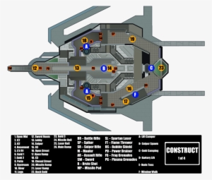 Construct Is A Large Tri-level Circular Map With Lifts, - Map Of Construct In Halo 3 #2756586