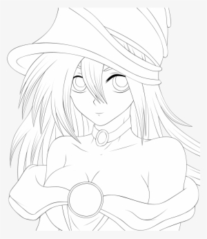 Google Search Anime Lineart, Outline, Halloween, Female - Sketch #2756656