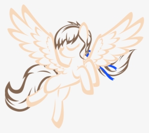 Up1ter, Eyes Closed, Hair Ribbon, Lineart, Oc, Oc Only, - Illustration #2757036