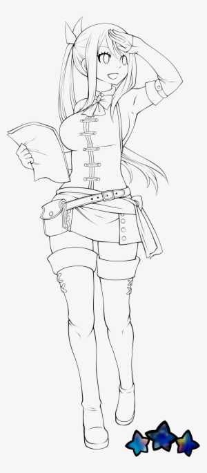 A New Journey, A New Lucy - Fairy Tail Lucy Lineart #2757277