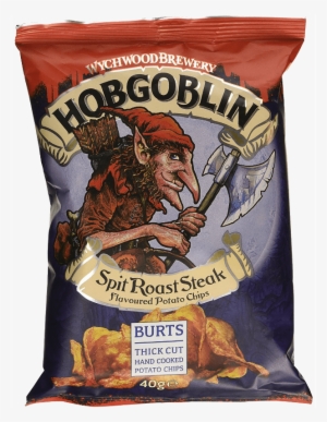 Hobgoblin Spit Roast Steak Crisps - Burts Hobgoblin Crisps 20 X 40g Delivered Worldwide #2757748