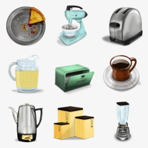 Search - Vintage Kitchen Png #2758683