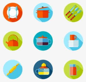 Kitchen 9 Icons - Kitchen Circle Icon #2758690