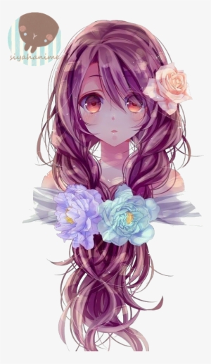 Anime Png - Beautiful Anime Girl Hair #2759906