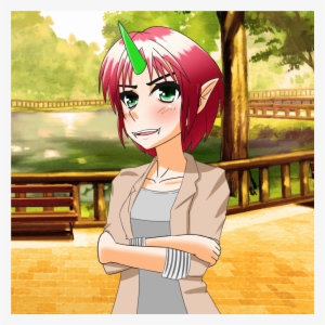 Medium Image - Horned Anime Girl #2760058