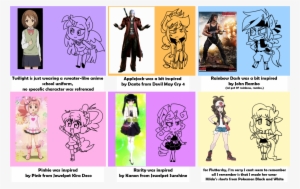 Anthro, Applejack, Artist - 2015 New Dante Cosplay Costume From Devil May Cry 4 #2760501